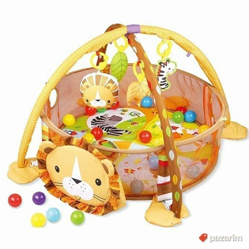 Ogradica za bebe KORNJACA+ prostirka+ loptice+ igracke 6
