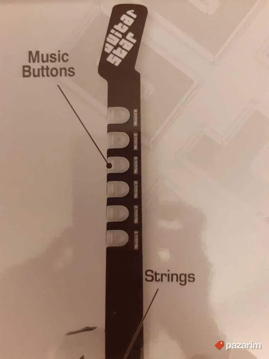 GITARA na žice Elektricna/ Mikrofon+Stalak /igracka za decu 5