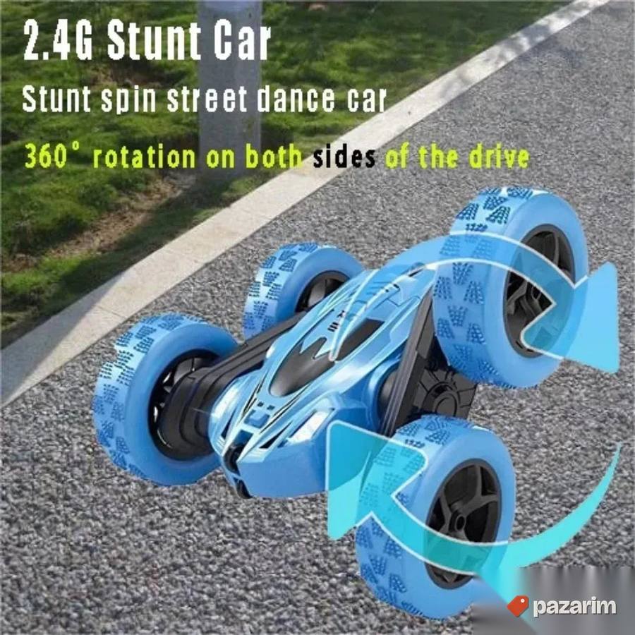 Akrobatski Stunt car auto SENZOR NARUKVICA+ daljinski 7