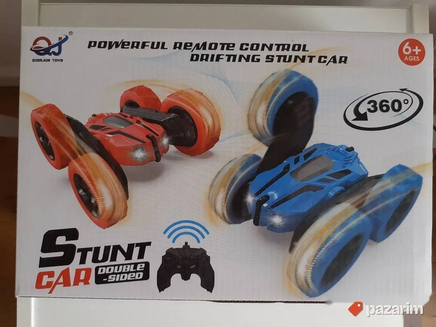 Auto AKROBATA na daljinski + SENZOR narukvica igračka 4