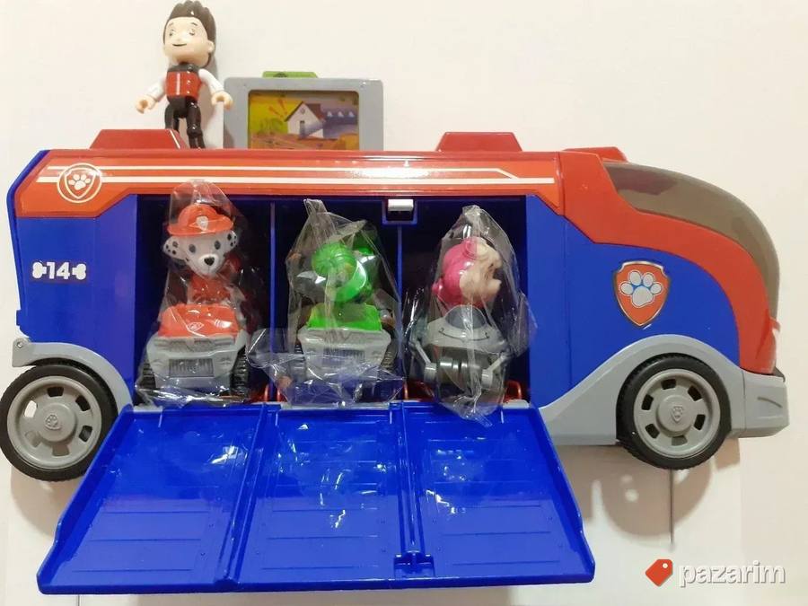 PATROLNE sape kamion+3 SAPE+1 figura RAJDER igračka 6