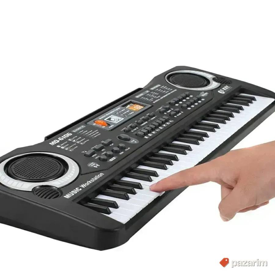 Sintisajzer 61 dirka + MIKROFON /Gratis baterije 2