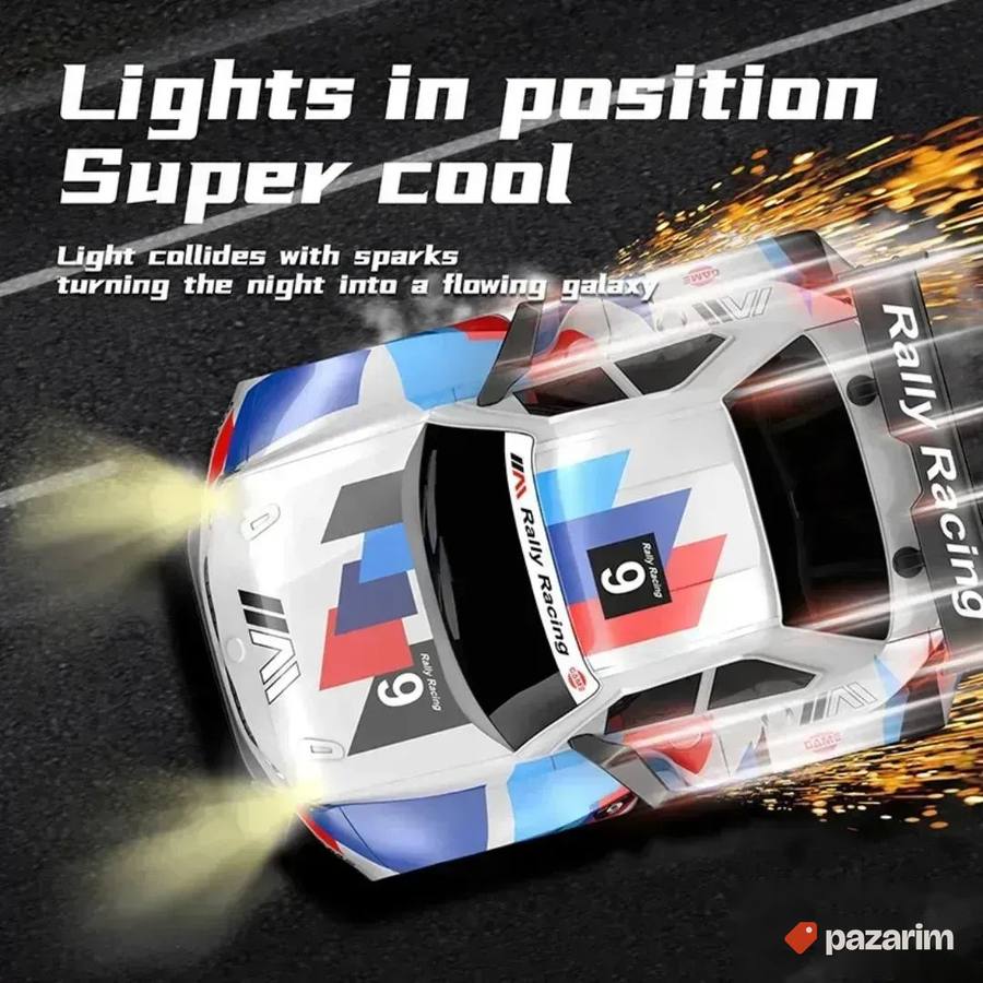 Auto na daljinski SHORT AXIS drift / Efekat VARNJIČENJA 3