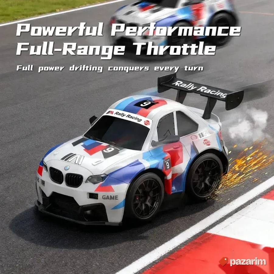 Auto na daljinski SHORT AXIS drift / Efekat VARNJIČENJA 4