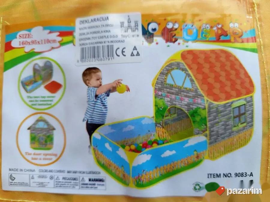 Šator / Ogradica/ SEOSKA kućica za decu 8