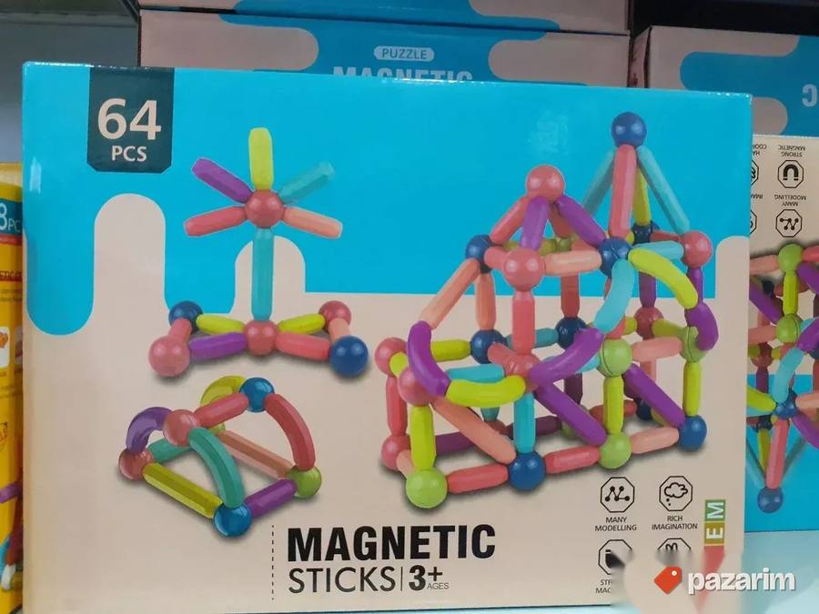 MAGNETNI stapici 64 delova 8