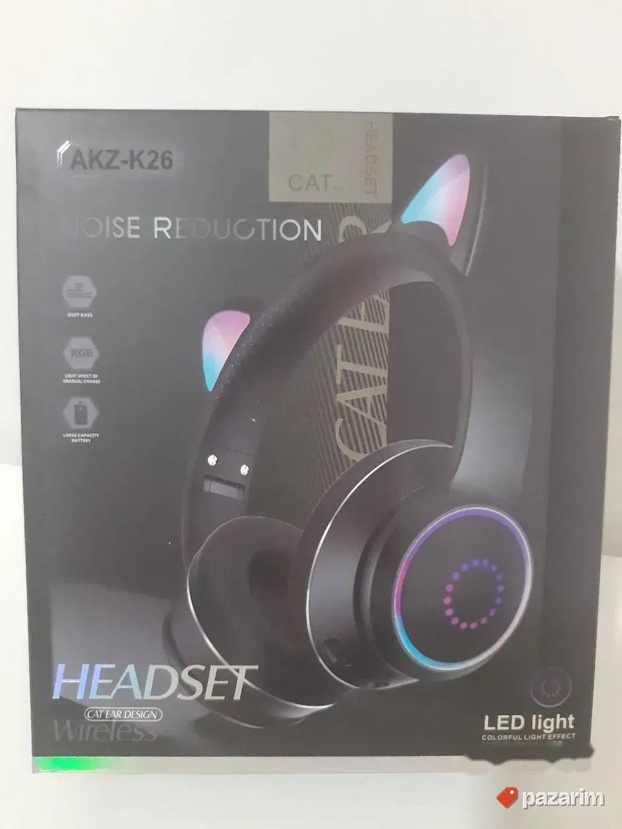 NOVO! Slusalice K26 /Crne/ bluetooth Macije usi 4