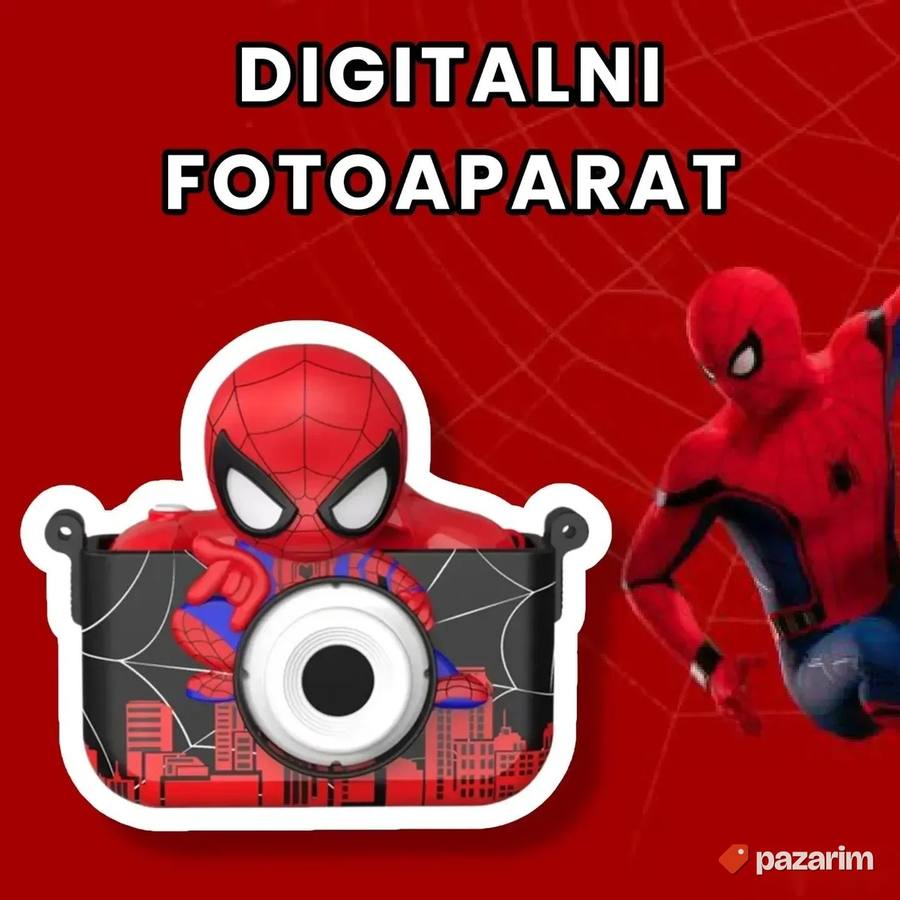 SPAJDERMEN / Sundjer BOB fotoaparat za decu 2