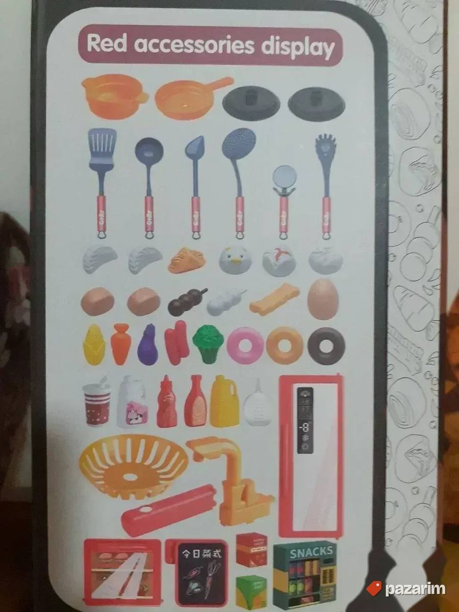 Kuhinja 54 pcs za decu igračka+POKLON Gratis 3