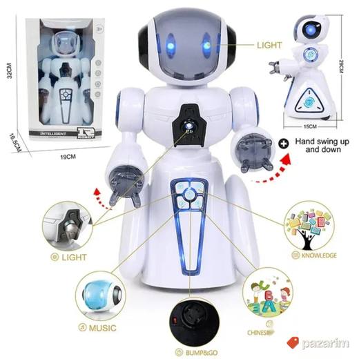 BELI Pametni robot sa svetlima igračka za decu