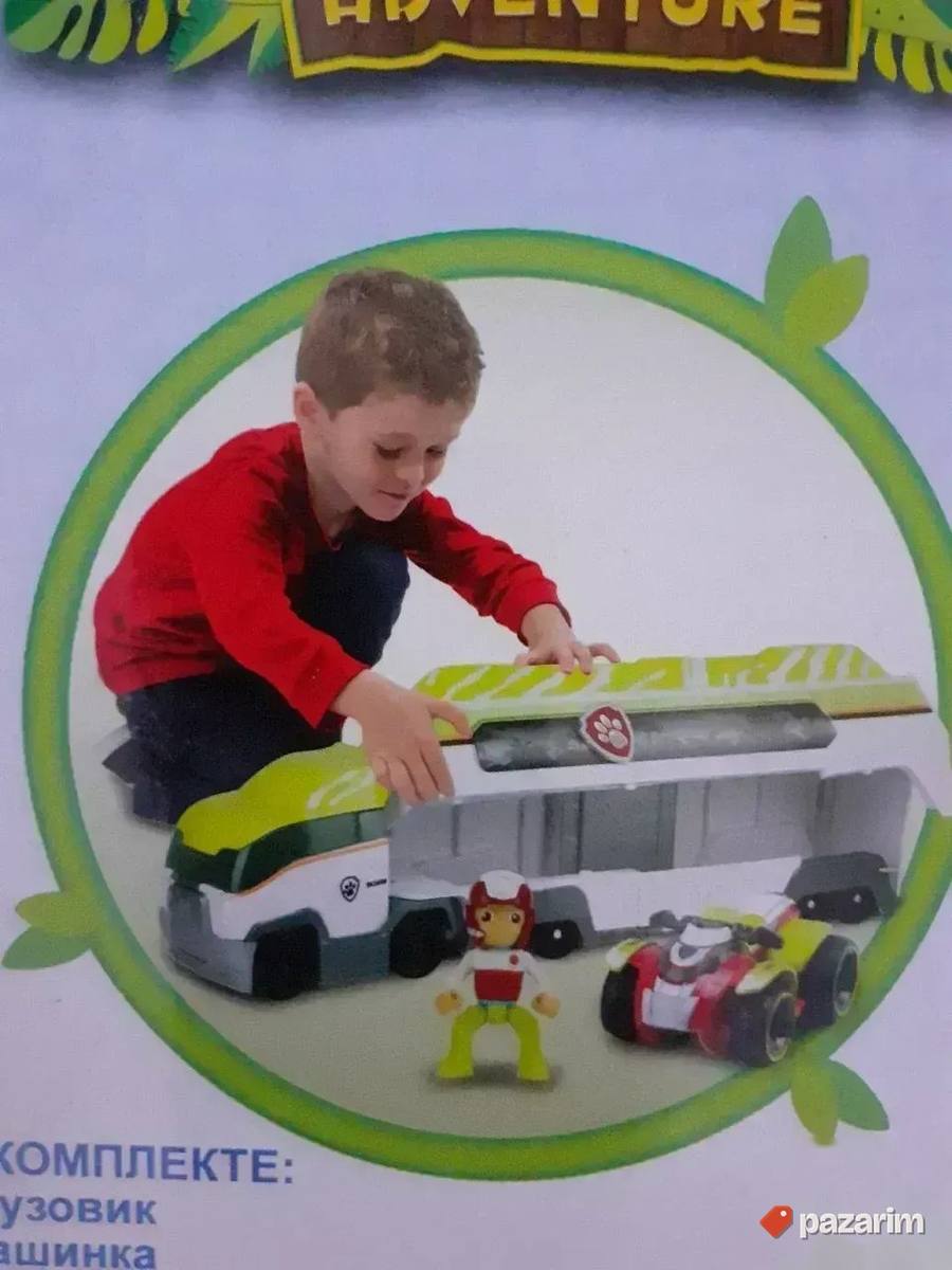 Patrolne sape OGROMNI kamion igračka+1 Rajder+GRATIS poklon 7