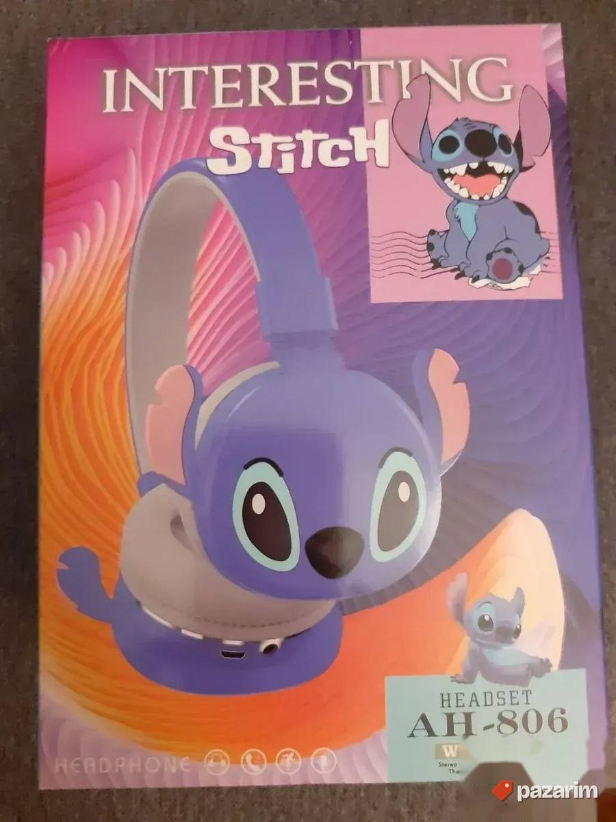 NOVO! Slusalice bluetooth STITCH za decu 5