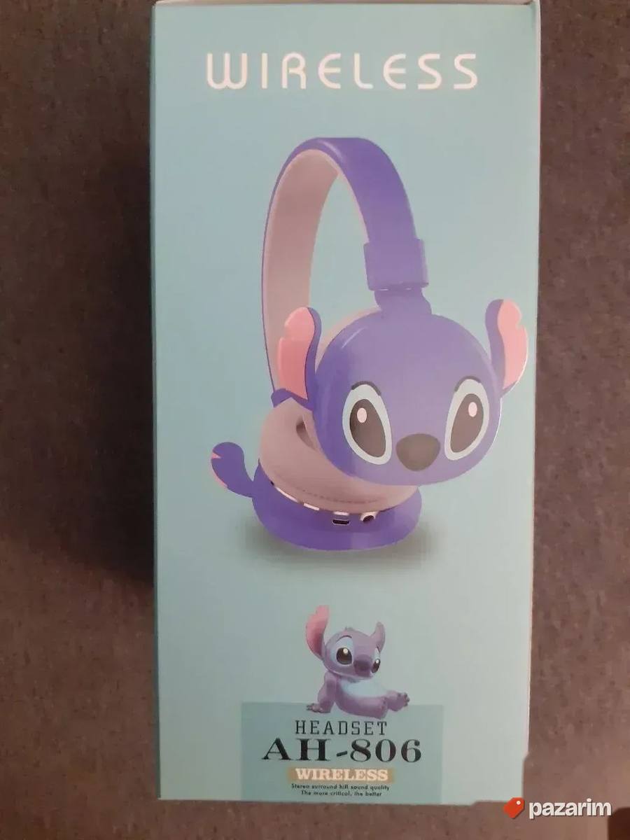 NOVO! Slusalice bluetooth STITCH za decu 7