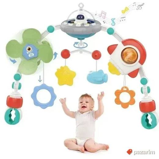 Muzička vrteska za bebe 4u1 za krevetac,kolica,kolevku,kola