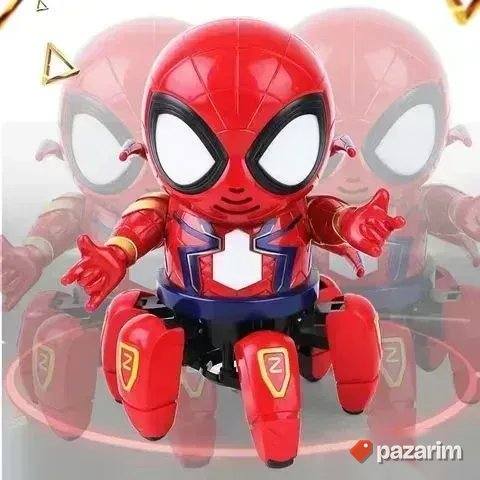 SPAJDERMEN robot sa 6 nogu svetlosni muzicki efekti igracka 1