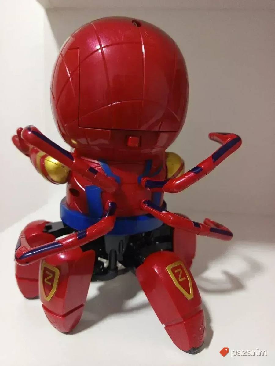 SPAJDERMEN robot sa 6 nogu svetlosni muzicki efekti igracka 8