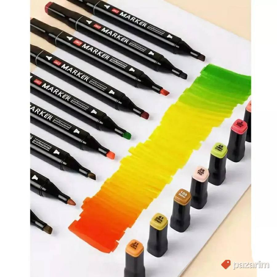 NOVO!168/120/80 Dvostrani flomasteri + POKLON gratis 4