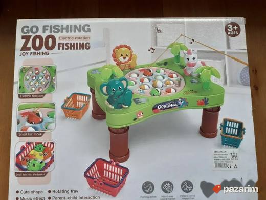 ZOO vrt+ ribice u bazenu za pecanje