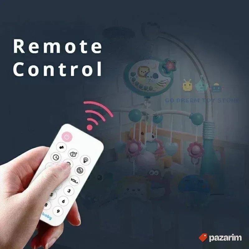 Muzicka vrteska+ Projektor+Daljinski za bebe 2