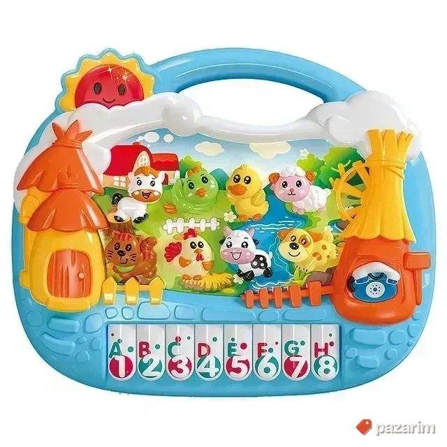 Muzicki piano farma sa zivotinjama za razonodu dece 1