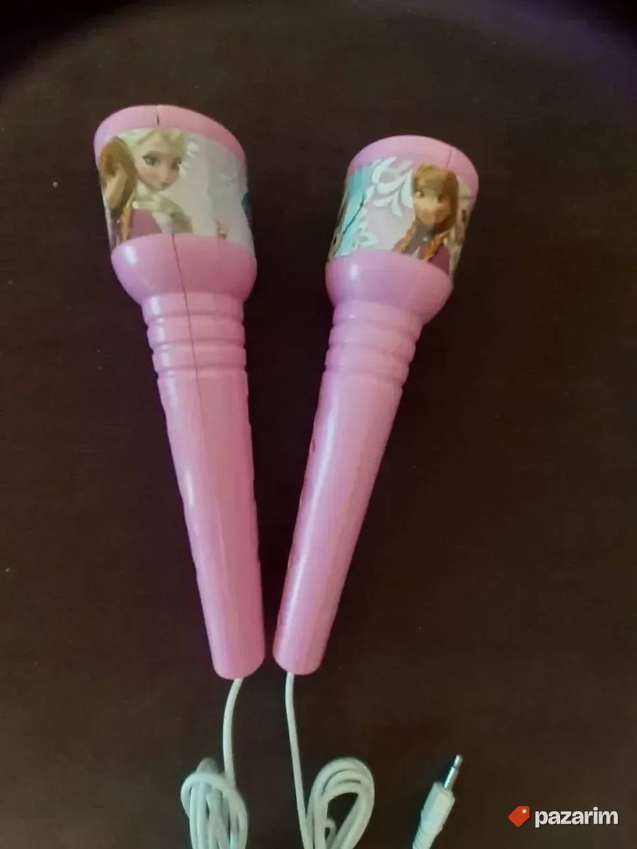 DUPLI mikrofon na stalku za decu FROZEN Elza i Ana 2