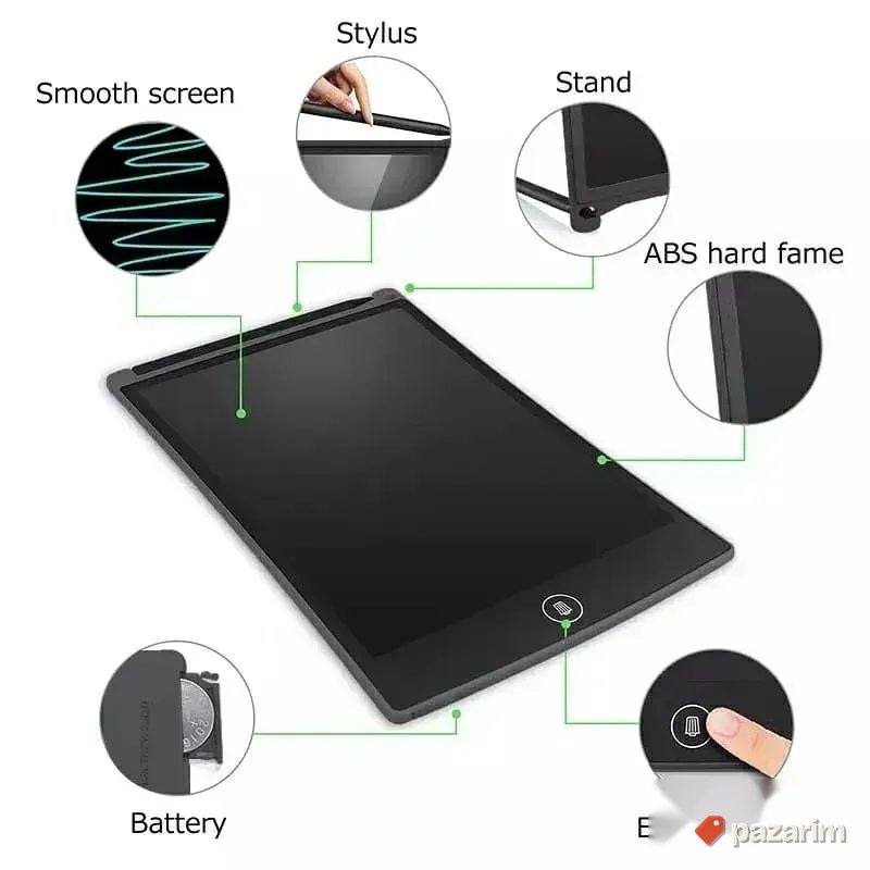 Tablet tabla pisi brisi LCD 12 inci za decu 3