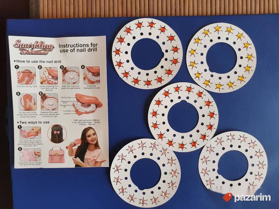 Kofer set Sminka+ APARAT za ukrasavanje kose za devojcice 4