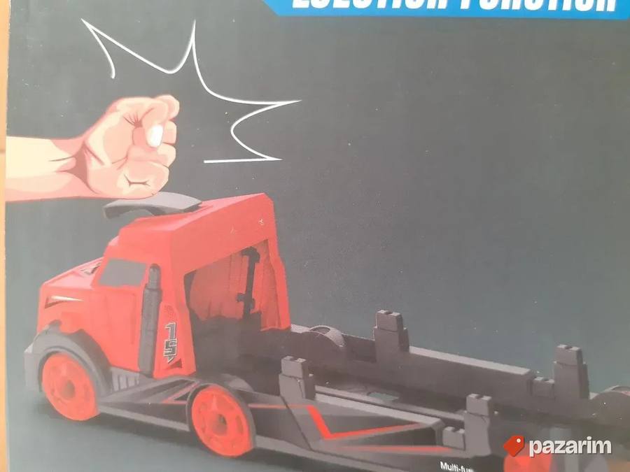 Kamion katapultirano izbacuje 8 autica igracka 5
