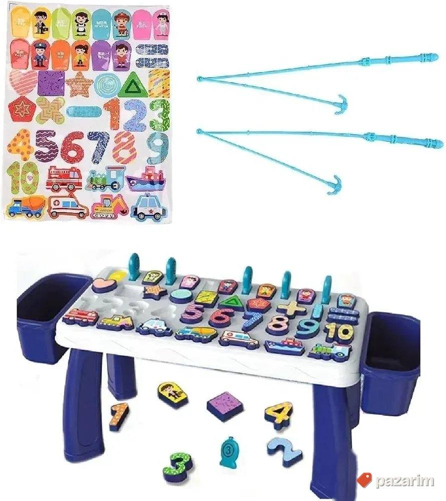 EDUKATIVNA tabla 5u1 / Magnet pecanje raznih oblika za decu 2