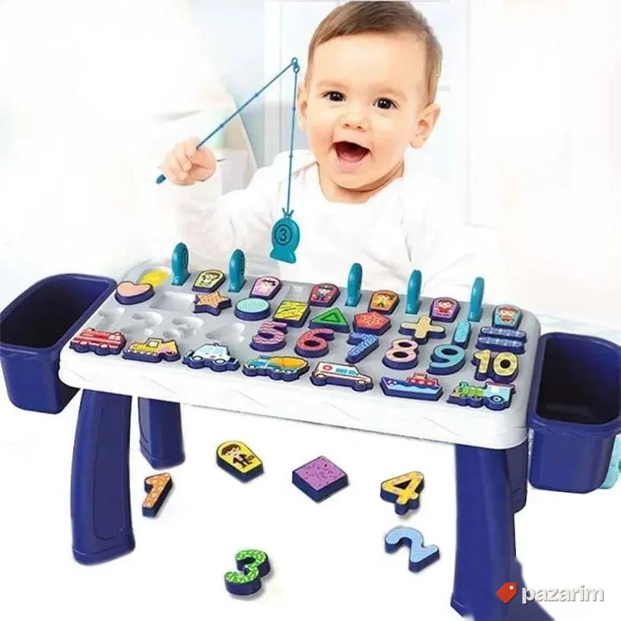 EDUKATIVNA tabla 5u1 / Magnet pecanje raznih oblika za decu 5