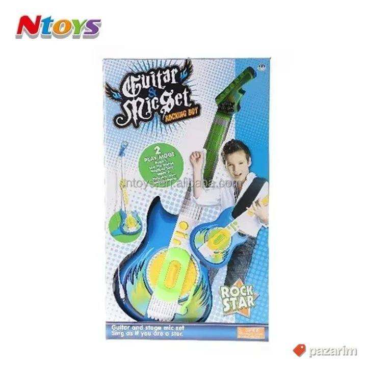 Elektricna gitara/Stalak+mikrofon/ igracka za decu 7