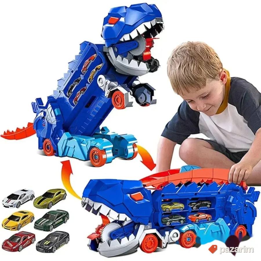 Veliki DINOsaurus kamion garaža staza za autiće igračka 2
