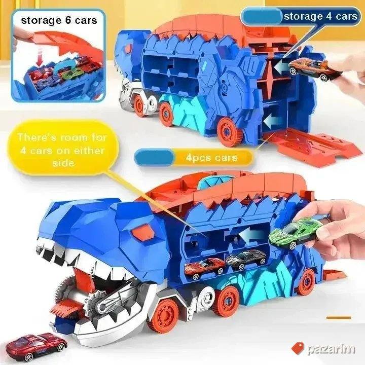 Veliki DINOsaurus kamion garaža staza za autiće igračka 8