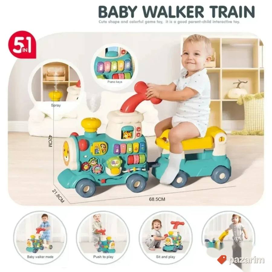 BABY vozić guralica 5u1 sa svetlom i muzikom 2