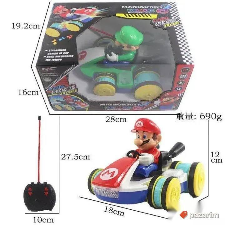 Super Mario / Luidji auto na daljinski igračka za decu 5