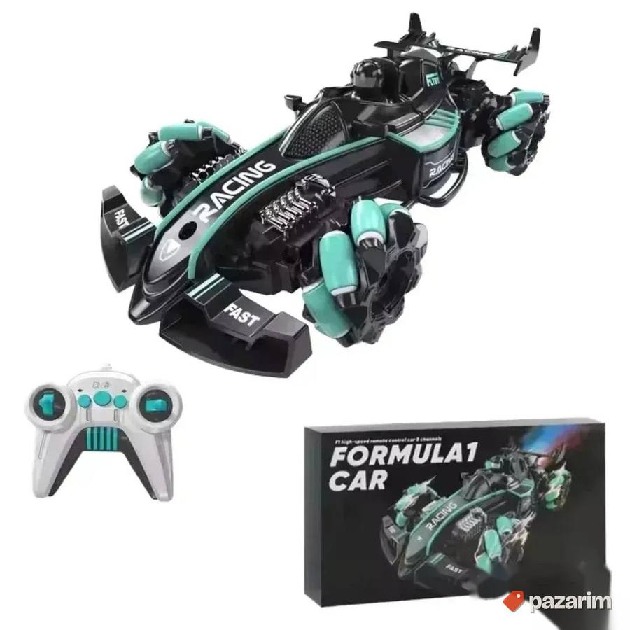 TRKAČKI auto Formula 1 na daljinski/ Svetlost+muzika/ SPREJ 8