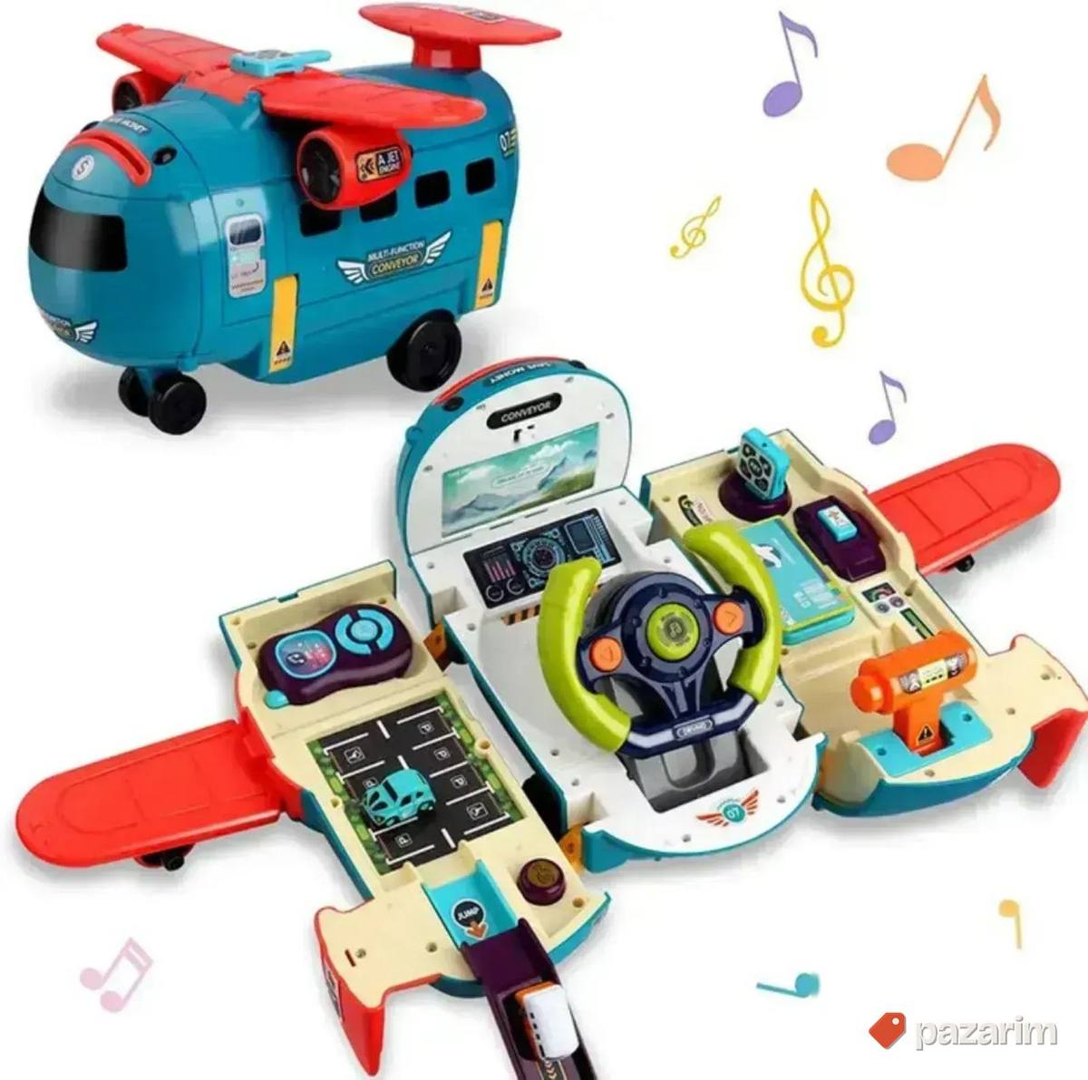 AVION 3u1 Volan simulator igračka za decu 1