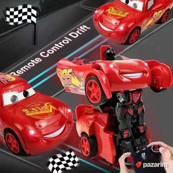 Auto CARS transformers MUNJA McQueen na daljinski igračka 4