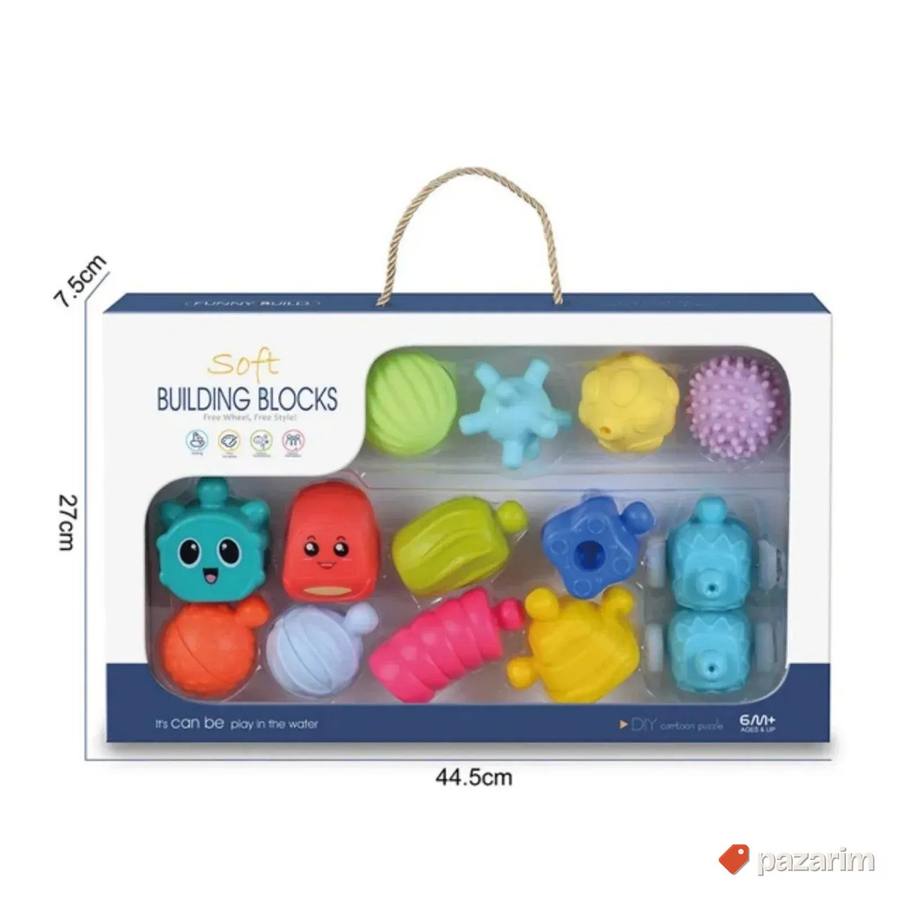 GUMENE figure na sastavljanje set igračka za bebe 3