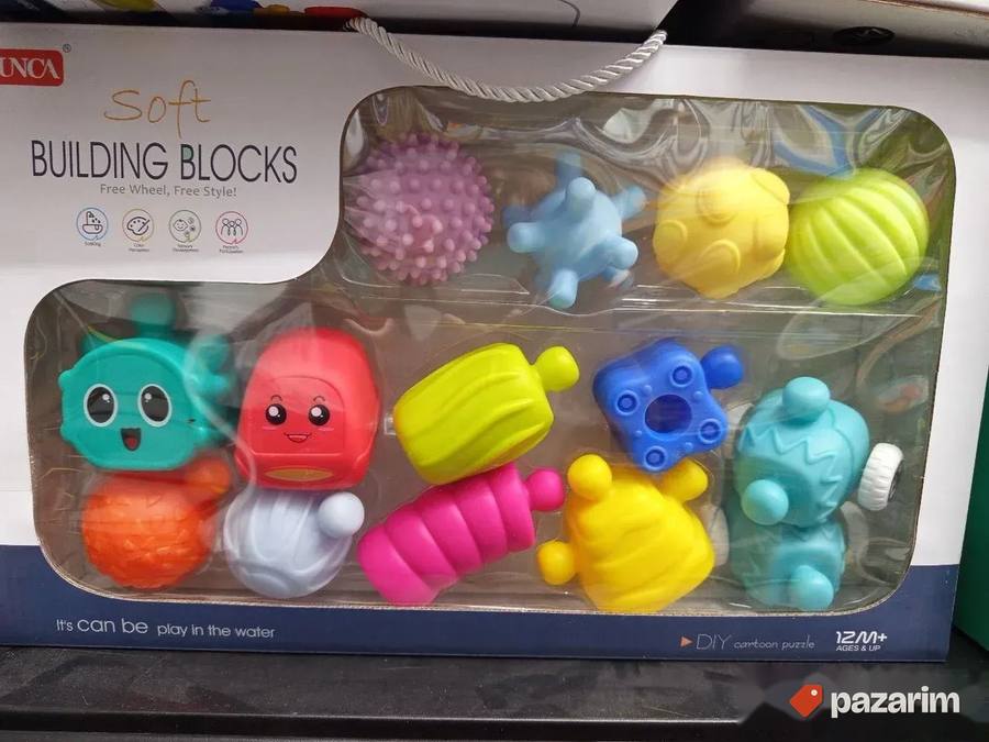 GUMENE figure na sastavljanje set igračka za bebe 5