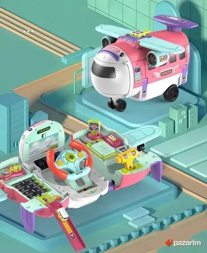 Interaktivni volan simulator/ AVION transformers igračka 8
