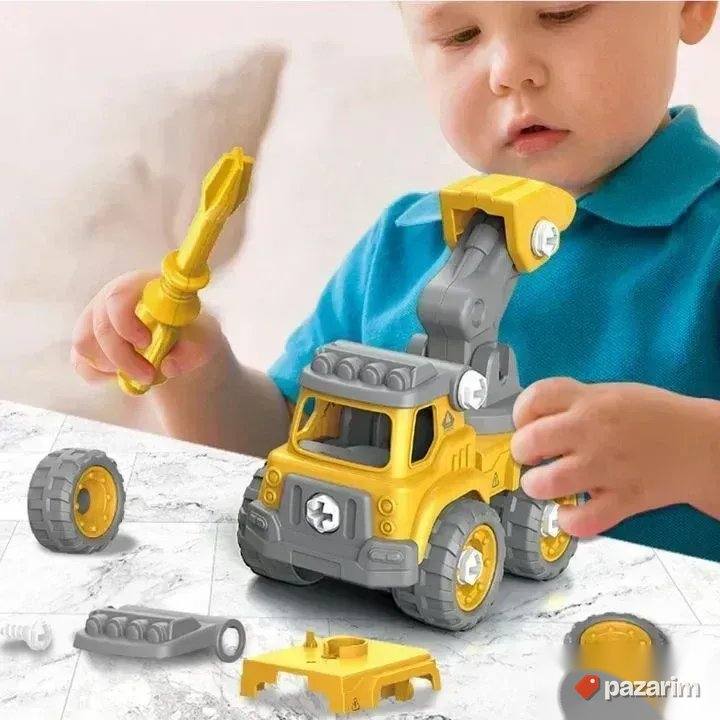 Veliki robot 5u1 na daljinski 136 delova igračka za decu 3