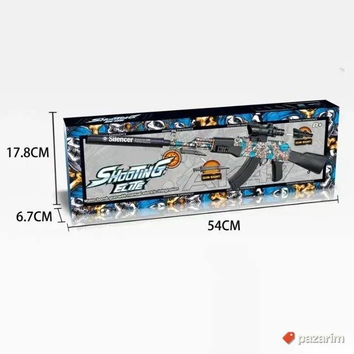 Puška ELITE+ Naočare + 500 kom vodene gel kuglice igračka 2