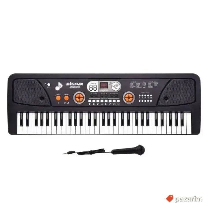 VELIKI sintisajzer BIGFUN +Mikrofon+Usb 61 dirka za decu 2