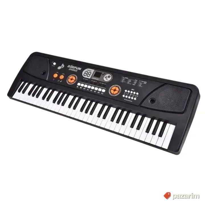 VELIKI sintisajzer BIGFUN +Mikrofon+Usb 61 dirka za decu 3