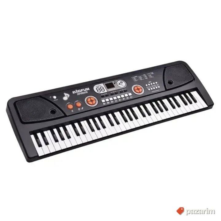 VELIKI sintisajzer BIGFUN +Mikrofon+Usb 61 dirka za decu 4