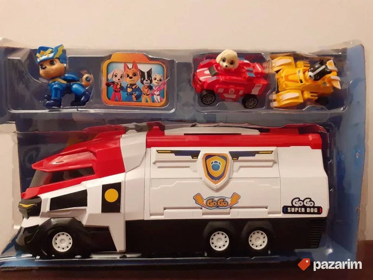 NOVO Kamion Patrolne šape+ 3 figure+ 6 kartica igracka 1