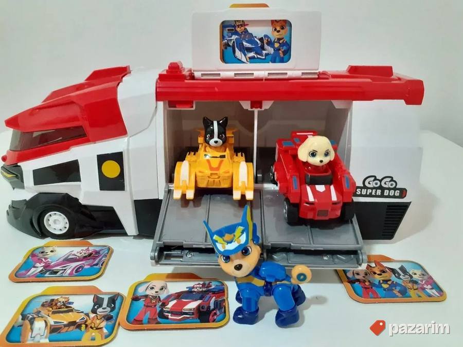 NOVO Kamion Patrolne šape+ 3 figure+ 6 kartica igracka 6