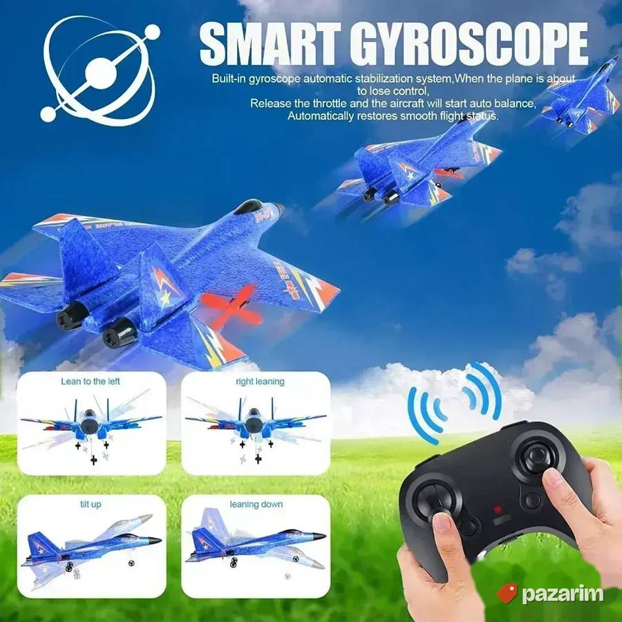 Avion SU-27 na daljinski / Gratis baterije 4