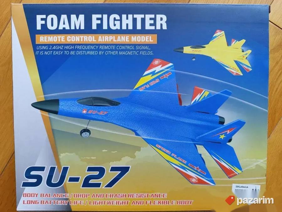 Avion SU-27 na daljinski / Gratis baterije 5